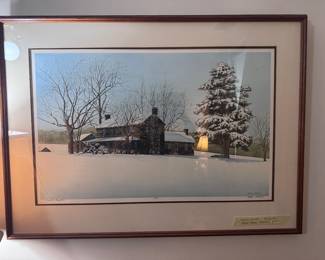 Limited edition/numbered print