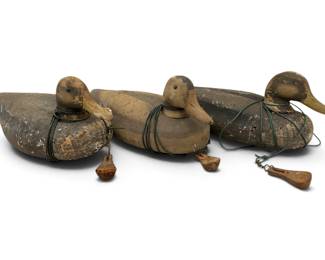 3 cork decoys