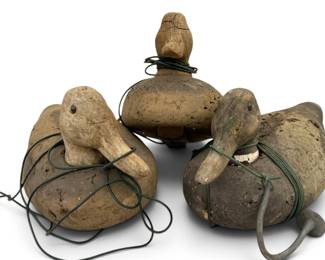 3 cork ducks