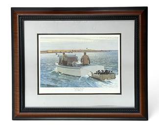 BOATING PRINT