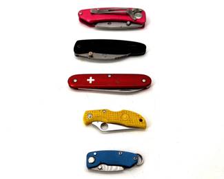 Collection of pocket utility knives