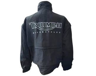 Men's L Triumph Motorcycle windbreaker jacket