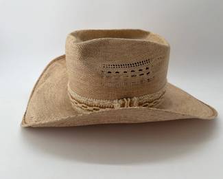 Stetson vintage men's Roadrunner Bryant Finish straw hat
