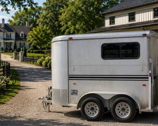 2015 11’ Bee Trailers "K and K Wrangler" 2 horse model