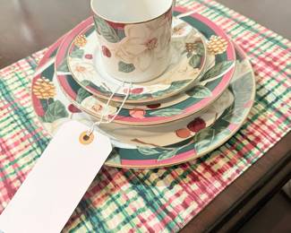 Vintage Magnolia dinnerware