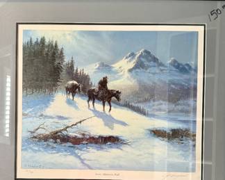 “ROCKY MOUNTAIN TRAIL" BY OLAG WIEGHORST