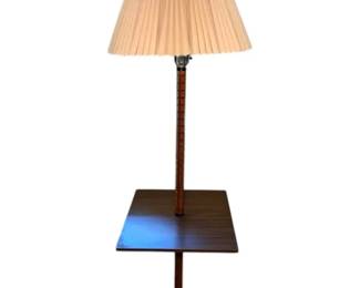 MidCentury Wooden Standing Floor Lamp