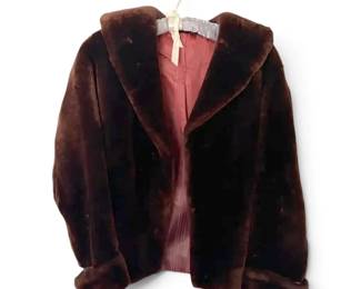 Vintage Genuine Lamb Fur Jacket  Beau Mouton