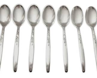 Lunt Summer Song Sterling Silver Teaspoons 2 194g
