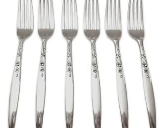 Lunt Summer Song Sterling Silver Dinner Forks 1 283g
