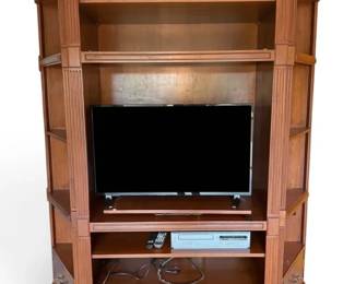 Traditional Style Wood Media Armoire Paul Laake