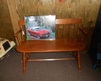 Mustang Picture, Bench
