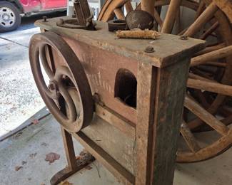 Corn Shucking Farm implement 