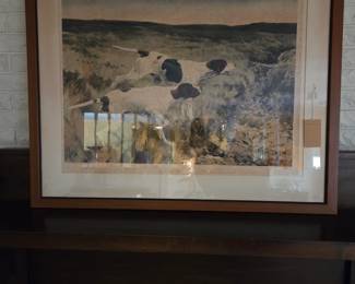 Hand Colored lithograph"12th of August" by Thos Blinks 1860-1920 English