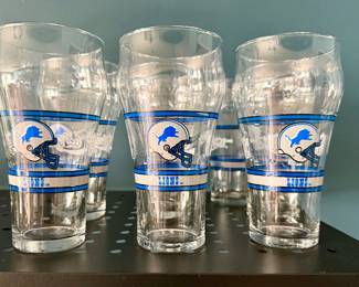 Set of Lions glasses