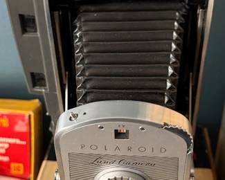Vintage Polaroid camera