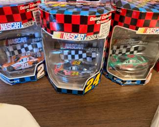 Hot wheel size race cars. ( not hotwheel)