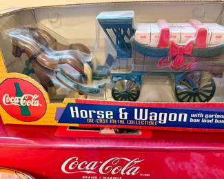 Coke horse & wagon