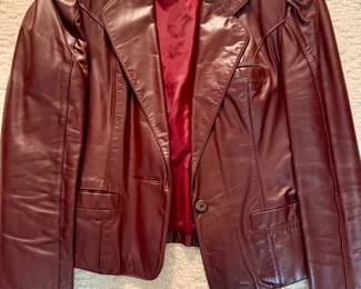 Vintage women’s  leather jacket
