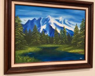 Painting by LW