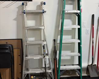 F59 - Left. $120. Werner Multi Position Ladder.  
