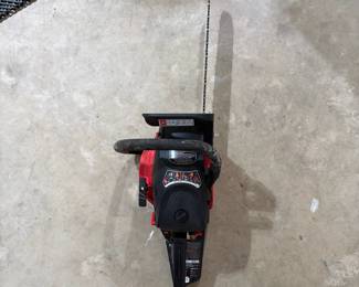 F54 - $80. Craftsman Chain Saw 42cc. Gas 2 cycle. Untested. 18" bar. 
