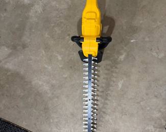 F53 - $85. DeWalt 20V Hedge Trimmer. NO Battery included. 
