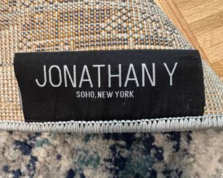 F73 - $85. Jonathan Y "Modern Persian" area rug. 9' x 12'. Very good condition - no stains or issues noted. 