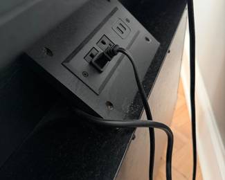 F35 - $150. PAIR of nightstands with charging station built in. All drawers slide as they should. Measures 28" x  15" x 27.5". Excellent Condition.  