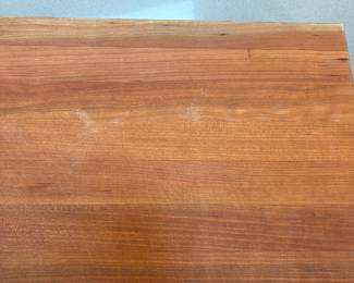 F74 - $100. Boos Block Cherry Cutting Board - almost new and super clean! Measures 24" x 18". 