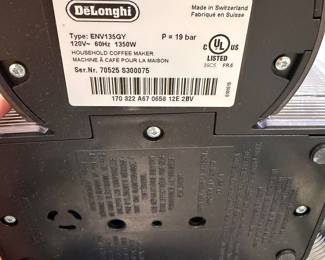 F102 - $75. Nespresso ENV135GY clean and ready to use!