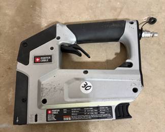 F55 - $30. Porter Cable Model TS056 Pneumatic Stapler. 