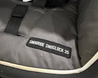 F78 - $40. SnugRide SnugLock35. Manufacture 12/2021. Carseat & base. No accidents. 