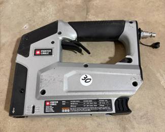F55 - $30. Porter Cable Model TS056 Pneumatic Stapler. 