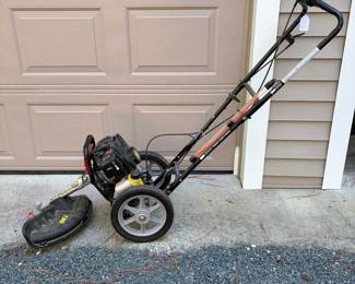 F43 - $70. Southland Wheeled String Trimmer / Mower. Did not start for us. 
