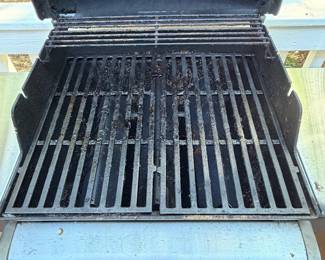 F63 - $100. Weber Spirit Grill. Propane tank is included (and 1/2 full!) Gently used - stored uncovered so there is very minor rust & fading.  