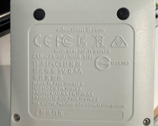 F68 - $45. Texas Instruments TI-84 Plus CE. Tested and works!