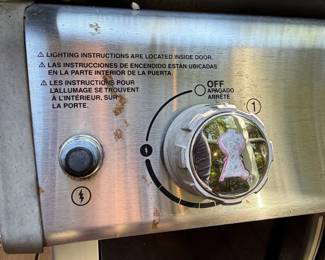 F63 - $100. Weber Spirit Grill. Propane tank is included (and 1/2 full!) Gently used - stored uncovered so there is very minor rust & fading.  