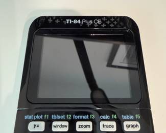 F68 - $45. Texas Instruments TI-84 Plus CE. Tested and works!