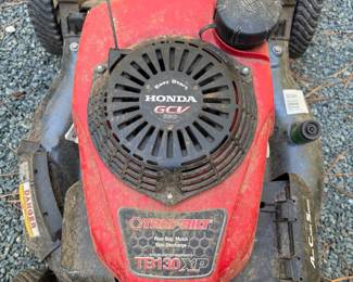 F49 - $130. Troy-Bilt Push Mower TB130XP with easy Start Honda GCV 160 engine. 