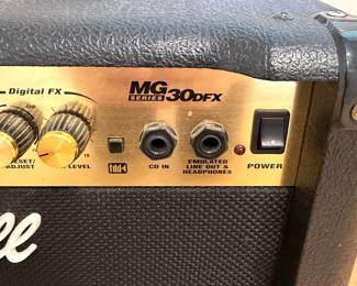 F99 - $75. Marshall MG Series 30DFX. Electric Guitar Amp. Untested. 