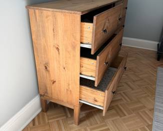 F37 - $100. IKEA 6 drawer dresser. Measures 61" x 15.5" x 36" tall. All drawers slide as they should. Overall very good, gently used condition. 