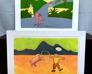 Barbara Schreiber Satirical Art