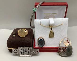 Gold Sterling Jewelry Pieces