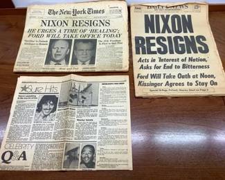 Front Page Nixon News