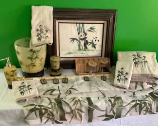Bamboo Bathroom Decor