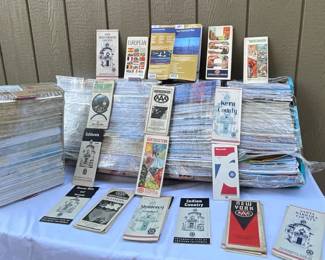 AAA Mystery Foldout Travel Maps