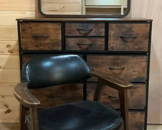 Soft Cabinet Mirror MCM Modern Chair Trio