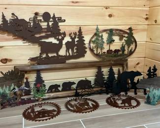 Sheet Metal Wilderness Animal Art