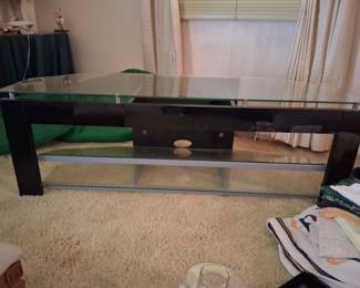 Glass TV Stand